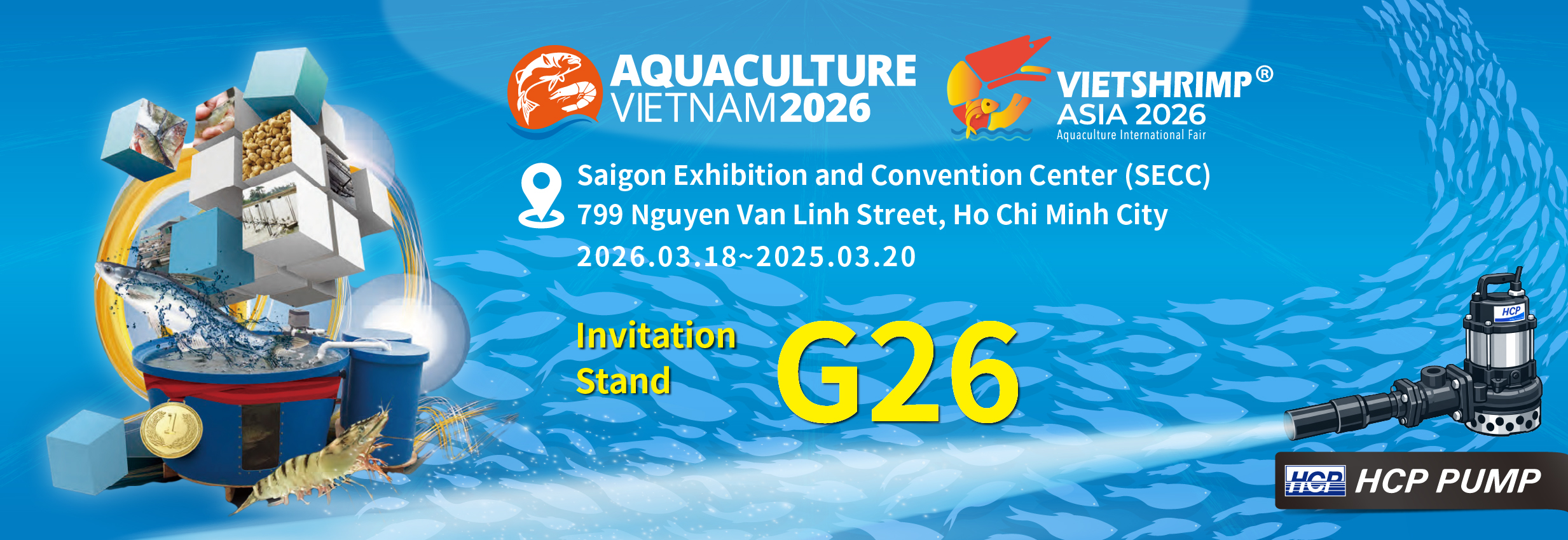 [Future Exhibition] 2026 3/18/3-3/20 AQUACULTURE VIETNAM & VIETSHRIMP ASIA